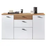 Möbelix Schuhschrank Fresno Weiß/eiche Artisan, B: 150 Cm