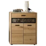 Möbelix Schuhschrank Montana Schwarz/wildeiche, B: 90 Cm