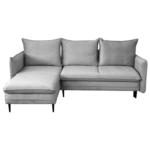 Möbelix Ecksofa mit Bettkasten Melody Grau S: 170x235 cm