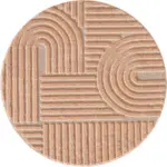 Möbelix Hochflorteppich Art 200 X 200 1121 Rose
