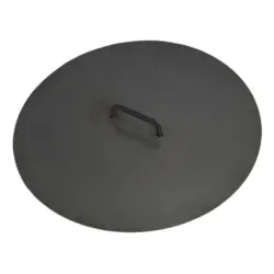 Deckel 80 Schwarz, D: 81 Cm