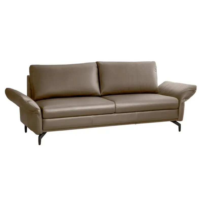 3-Sitzer-Sofa Hellbraun B: 173cm