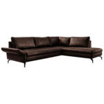 Möbelix Ecksofa Maestro Braun S: 273x218 cm