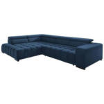 Möbelix Eckschlafsofa Elias Neu Blau S: 201 cm