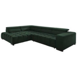 Eckschlafsofa Elias Neu Grün S: 201 cm