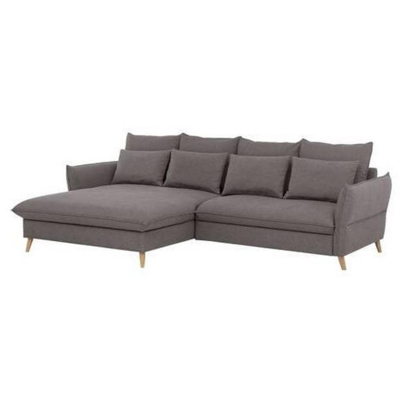 Eckschlafsofa Walter Hellbraun S: 170 cm