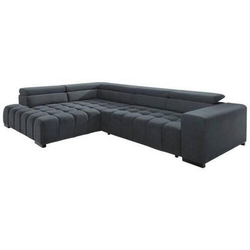 Eckschlafsofa Elias Neu Dunkelgrau S: 201 cm