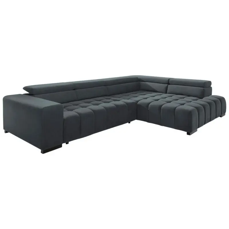 Eckschlafsofa Elias Neu Dunkelgrau S: 307 cm
