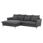 Möbelix Eckschlafsofa Walter Grau S: 274 cm