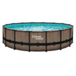 Möbelix Aufstellpool Rund Mit Leiter D: 488 Cm