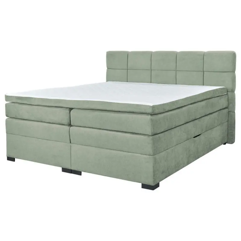 Boxspringbett Mit Topper 180x200 April