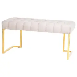 Hockerbank Rarity 225 Taupe H: 48 Cm