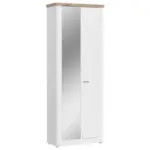 Möbelix Garderobenschrank Michigan Mit Spiegel B: 79 Cm