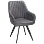 Möbelix Stuhl Bella Webstoff Beige, 360° Drehbar