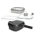 Möbelix Wendepfanne Lid Sphera Xl Mit Glasdeckel Grau B: 28 Cm