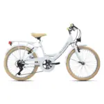 Möbelix Kinderfahrrad Balloon Weiß Mit Front- U. Rücklicht, 20 Zoll