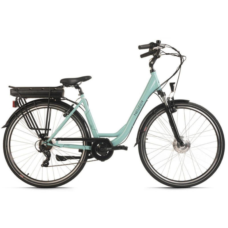 Elektrofahrrad E-citybike Hollandia, Mintgrün, 28 Zoll