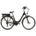 Möbelix Elektrofahrrad E-citybike Hollandia Lido,schwarz,28 Zoll