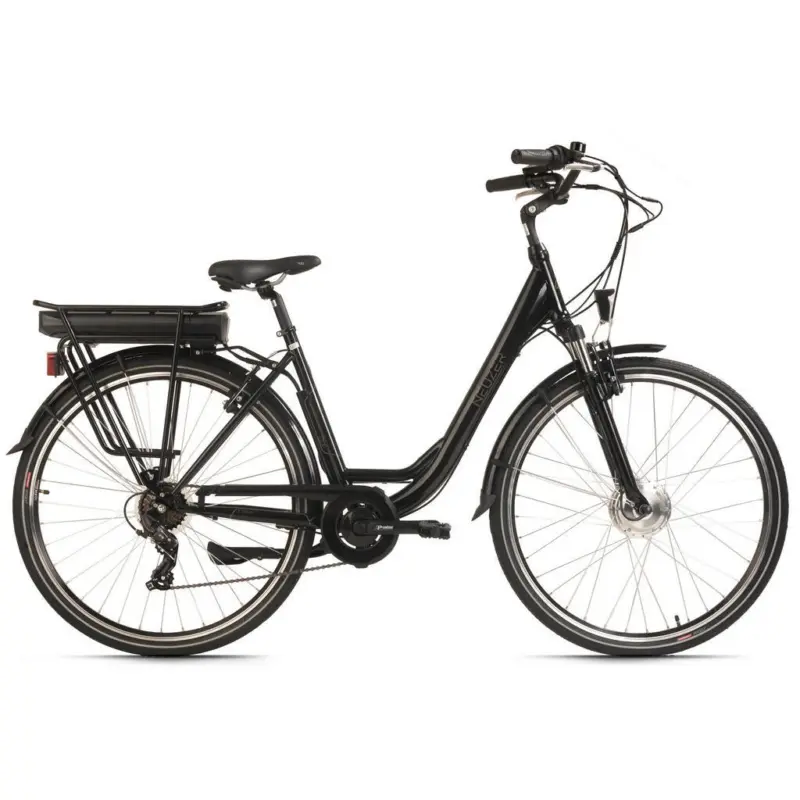 Elektrofahrrad E-citybike Hollandia Lido,schwarz,28 Zoll