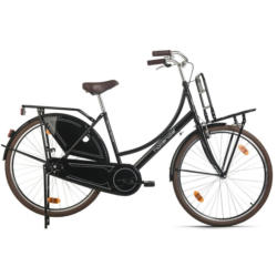 Citybike Hollandia Royal Dutch Singlespeed, Schwarz, 28 Zoll