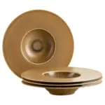 M&ouml;belix Tellerset Grumpy Goldfarben, 4-Teilig