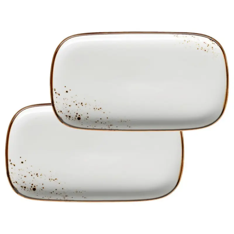 Servierplatte Pintar Braun/beige, 2-Teilig