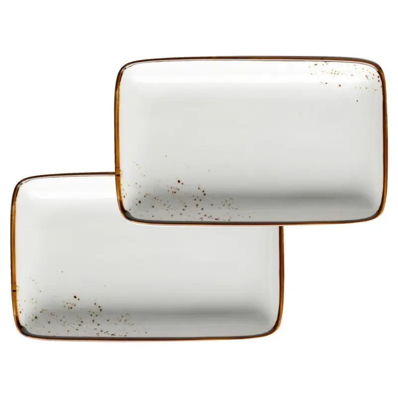 Servierplatte Pintar Braun/beige, 2-Teilig