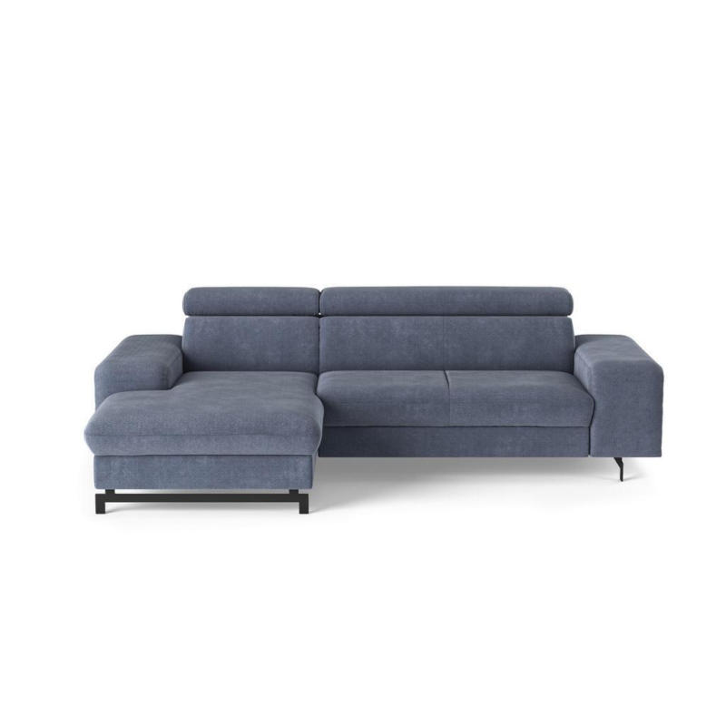 Ecksofa Mit Bettkasten Emma Blau 165x267 Cm