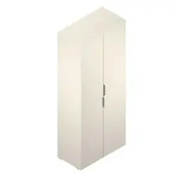 Aktenschrank Carlos 2-türig Weiß, B: 75 Cm