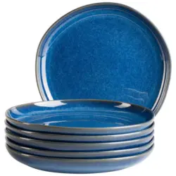 Desserttellerset Cordelia Blau, 6-Teilig