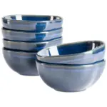 Möbelix Schüssel Cordelia Blau, 6-Teilig
