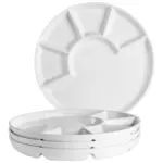 Möbelix Tellerset Weiß 4--Teilig. Ca. 24 Cm