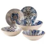 Möbelix Salatset Iberico Blue 5--Teilig. Geschirr Set