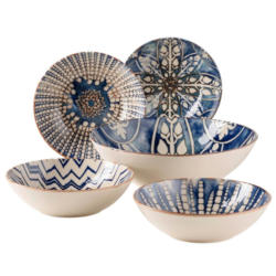 Salatset Iberico Blue 5--Teilig. Geschirr Set