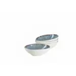 Möbelix Schüsselset Steinzeug 4--Teilig. Blau D: 17,5 cm