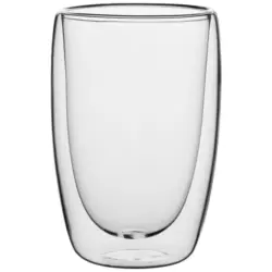Kaffeglas Transparent, 6-teilig