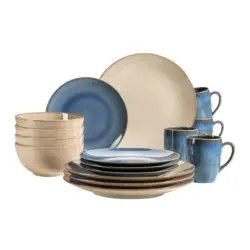 Kombiservice Ossia Steinzeug 4 Personen Geschirr Set