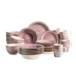 Möbelix Kombiservice Lumaca Steinzeug 6 Personen Geschirr Set