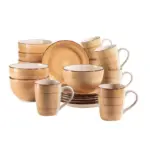 Möbelix Frühstücksservice Lumaca 6 Personen Geschirr Set