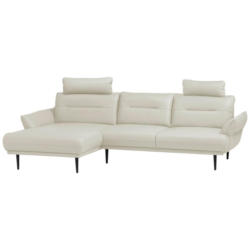 Eckschlafsofa Altea Weiß S: 158x287 cm