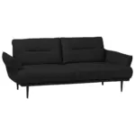 Möbelix 2-Sitzer-Sofa Altea Schwarz B: 183 cm