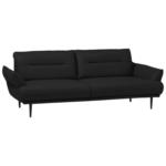 Möbelix 3-Sitzer-Sofa Altea Schwarz B: 213 cm