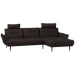 Möbelix Eckschlafsofa Altea Dunkelbraun S: 287x158 cm