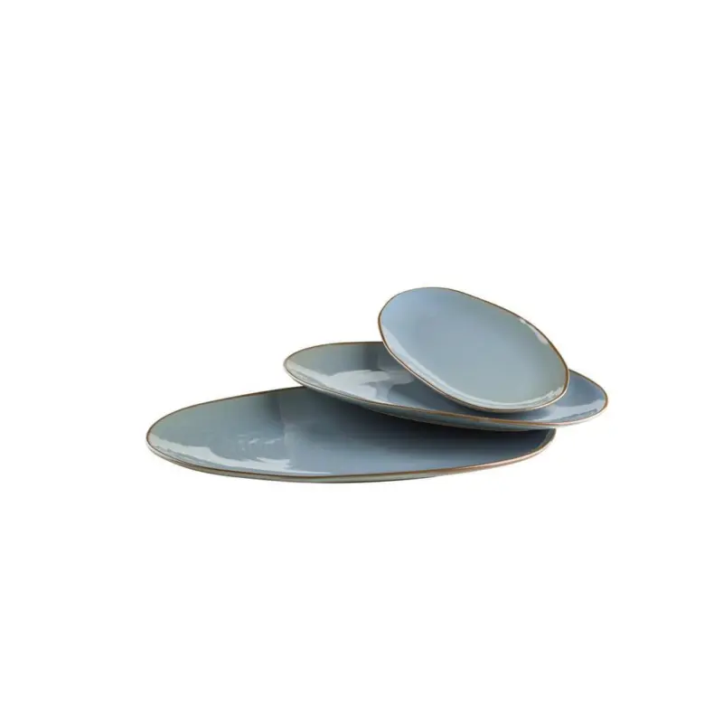 Servierplatte Nottingham 3--Teilig. Oval D: 23-33 cm