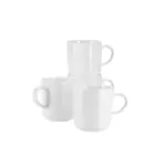 Möbelix Kaffeebechserset Vada 4--Teilig. Porzellan