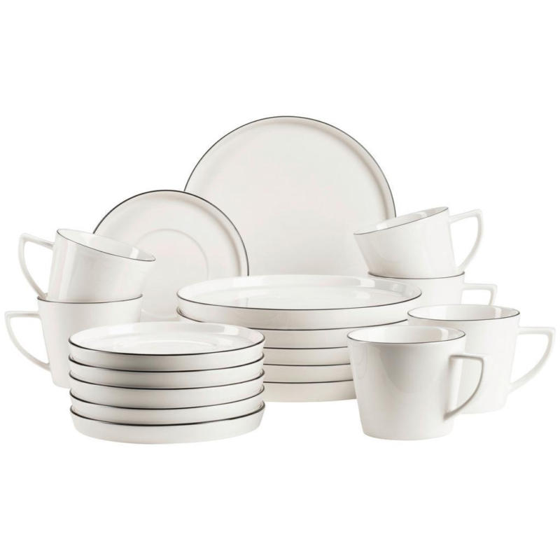 Kaffeeservice Sita Porzellan 6 Personen Geschirr Set