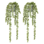 Möbelix Kunstpflanze Sukkulenten Grau/Hellgrün, 45 cm