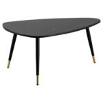 Möbelix Couchtisch Marmoroptik Schwarz L: 90 cm