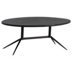 Möbelix Couchtisch Mangoholz Schwarz L: 90 cm