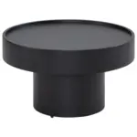 M&ouml;belix Couchtisch Eisen Schwarz D: 60 cm